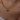 Gold wavy necklace chain with black t bar charm