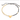 black adjustable bracelet with gold beads and heart charm