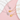 Two crystal pendants necklaces, one gold-colored and one silver-colored, displayed on a pink surface.
