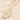 PAPERLINK CHAIN NL IN GOLD N021 - 2 LENGTHS