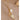 Gold chain necklace with three charms: a round medallion, a small cross, and a heart-shaped pendant, all decorated with clear rhinestones on a beige textured fabric background.