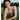 Woman sitting in a field wearing a checkered dress.
