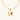 Moon & Star Pendant w/Tigers Eye Stone