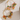 Tropical Hoop Earrings with Semi Precious Stones