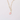 Pink Enamel Heart Necklace