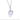 MOP SILVER HEART NECKLACE