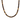 Necklace with brown and black beaded strands on a white background