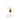 Gold necklace with tiger's eye stone on a white background