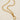 Chunky Gold Pendant Necklace