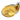 Gold and silver pendant with a lion design on a white background