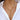 Gold chain necklace with a bar pendant worn by a person in a white shirt.