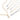 Set of gold and silver necklaces with heart-shaped pendants on a white background