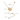 Gold necklace with star pendant on a white background